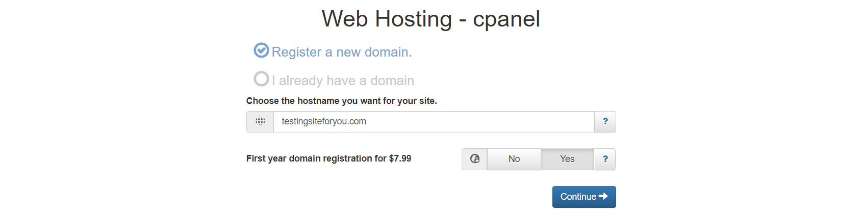 Step 1 - Land on InterServer $1 deal page