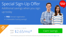 bluehost $2.65 deal