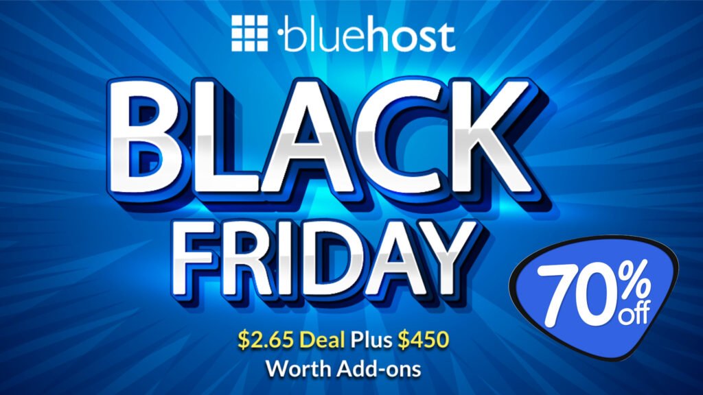 bluehost black friday deals