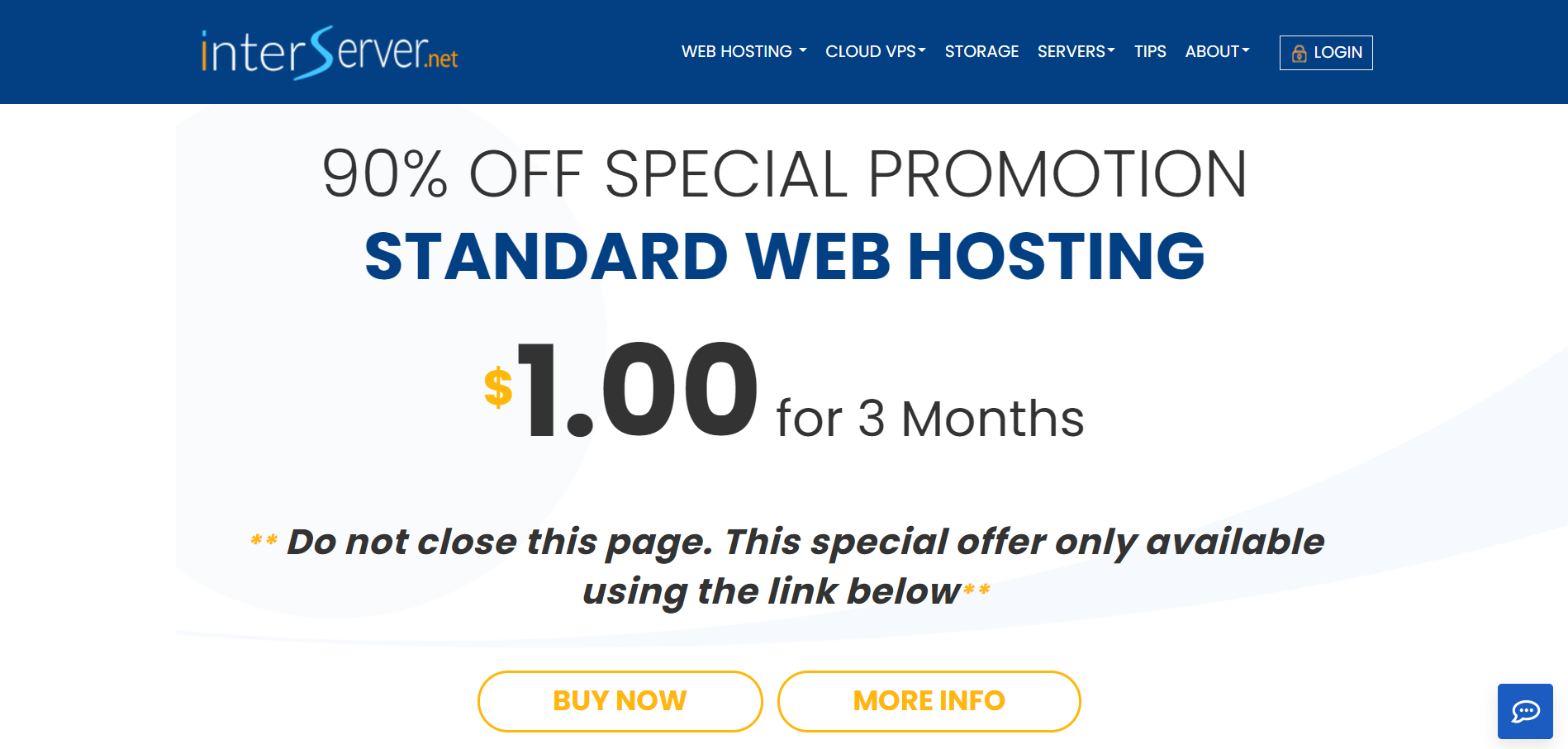 InterServer $1 For 3 Months Web Hosting - Best Offer On The Web