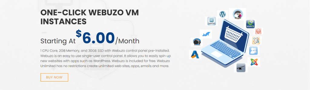 interserver webuzo vps hosting $0.01 first month