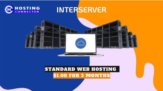 InterServer $1 for 3 Months Standard Web Hosting