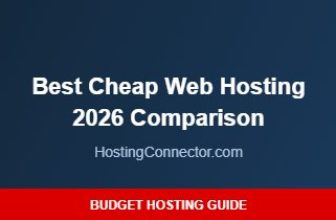Best cheap web hosting providers comparison 2026